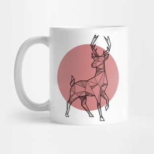 Deer - Geometric Animals Mug